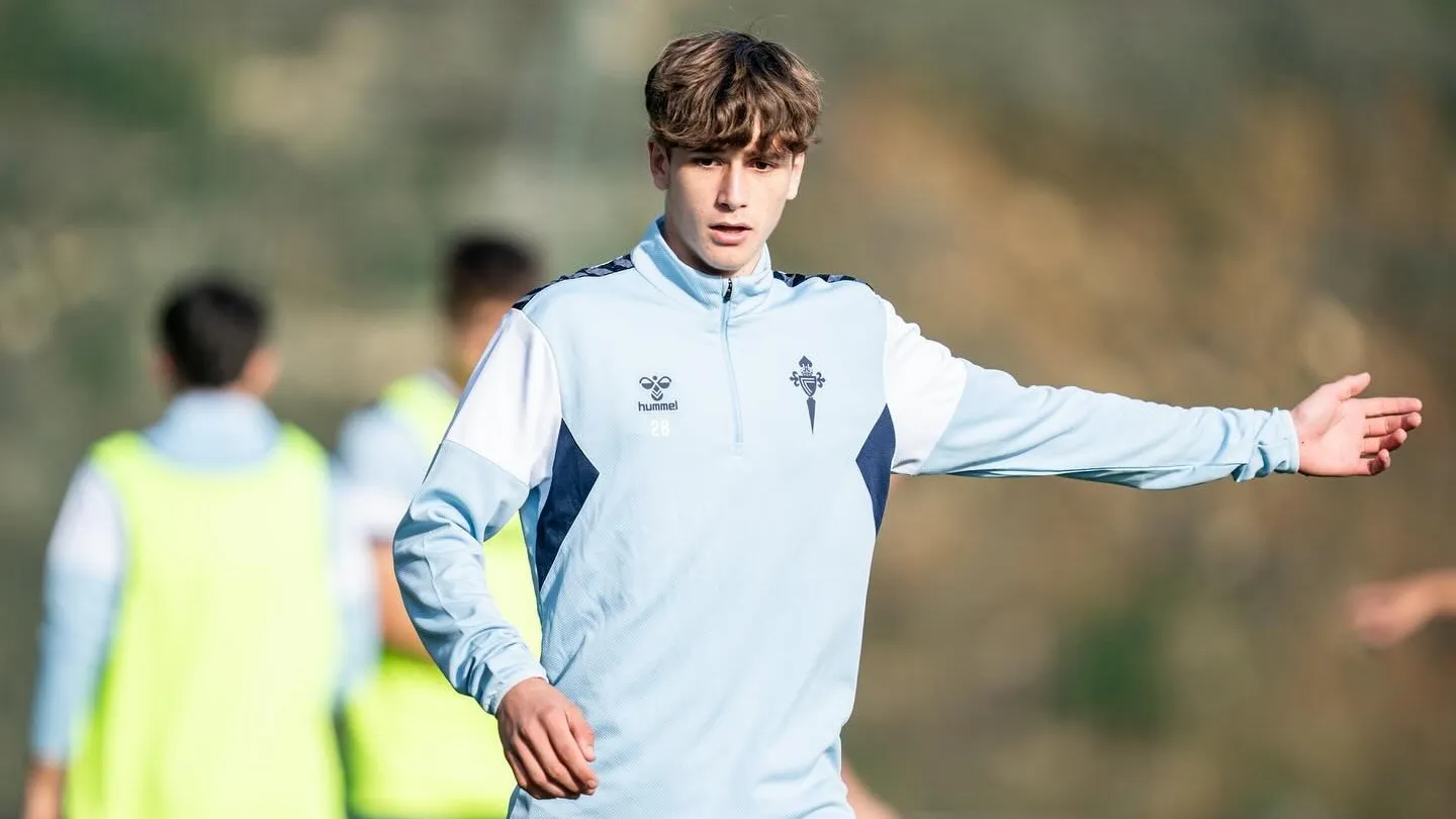 El Celta Fortuna aún no cierra el encaje de Mateo Sobral entre el filial y el Juvenil A