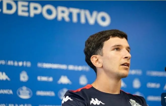 Luis Chacón: De aficionado en Riazor y canterano del Racing  a jugador del Deportivo, un sueño hecho realidad"
