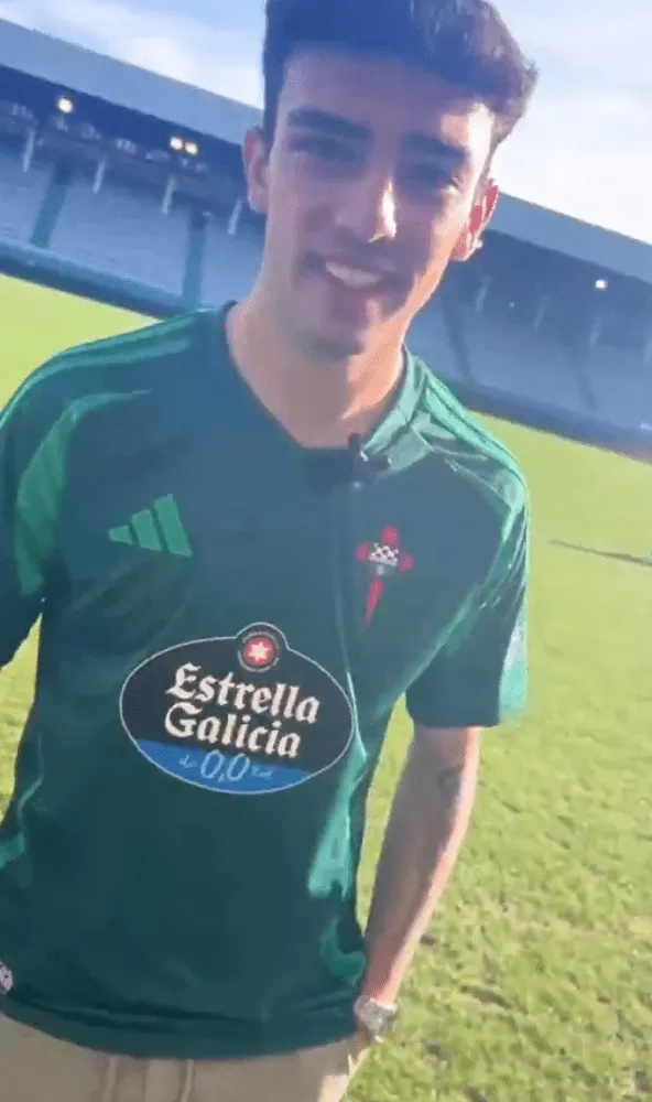 Naïm García, cedido por el Leganés, ya pisa A Malata para reforzar el ataque del Racing de Ferrol