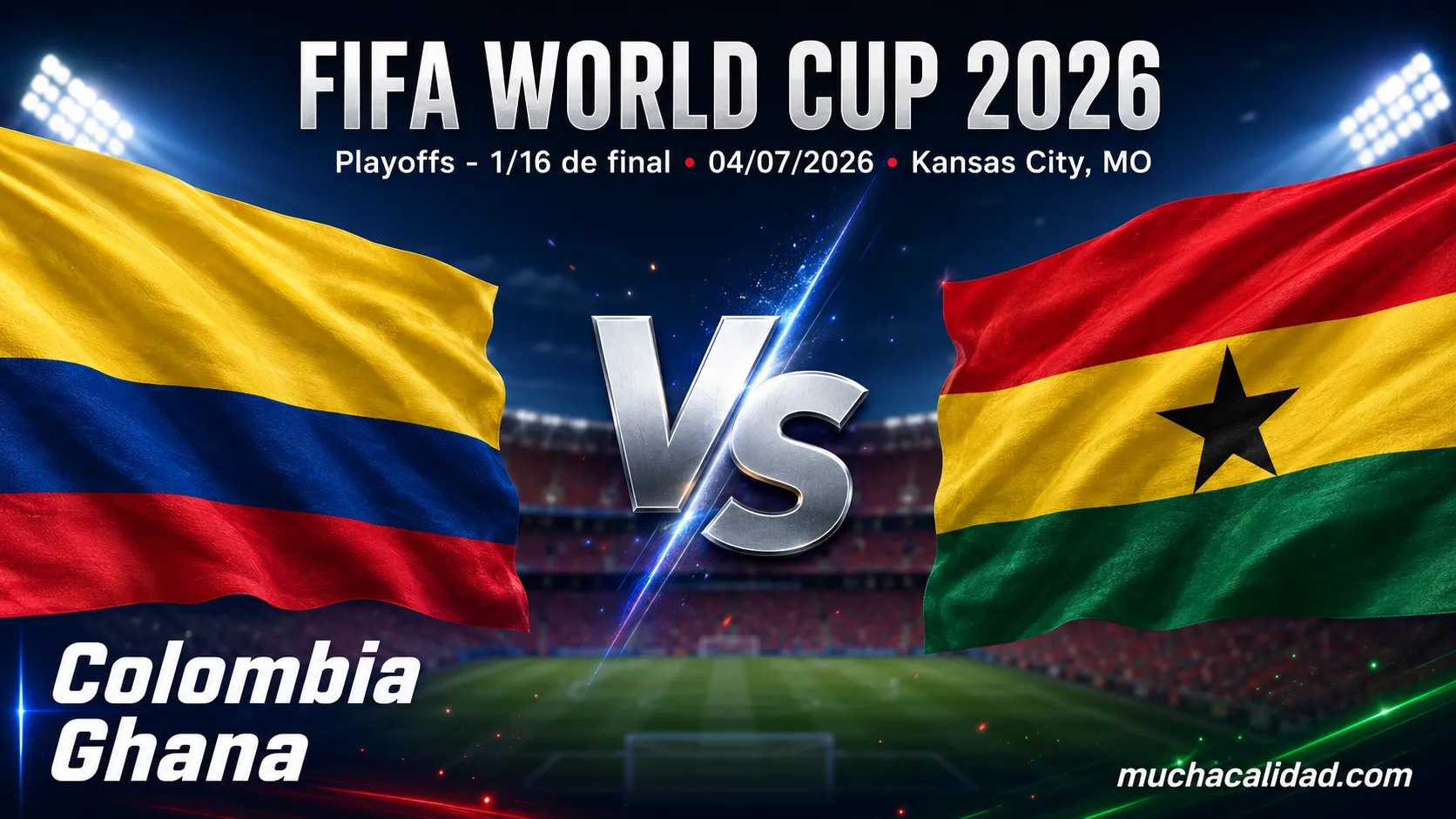 Colombia vs Ghana: alineaciones probables, horario y pronóstico del Mundial 2026