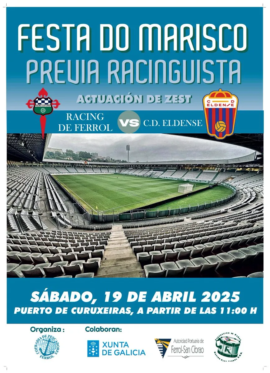 El Racing se juega la vida y el orgullo ante el Eldense y la afición vuelve a responder: nueva movilización verde en Ferrol