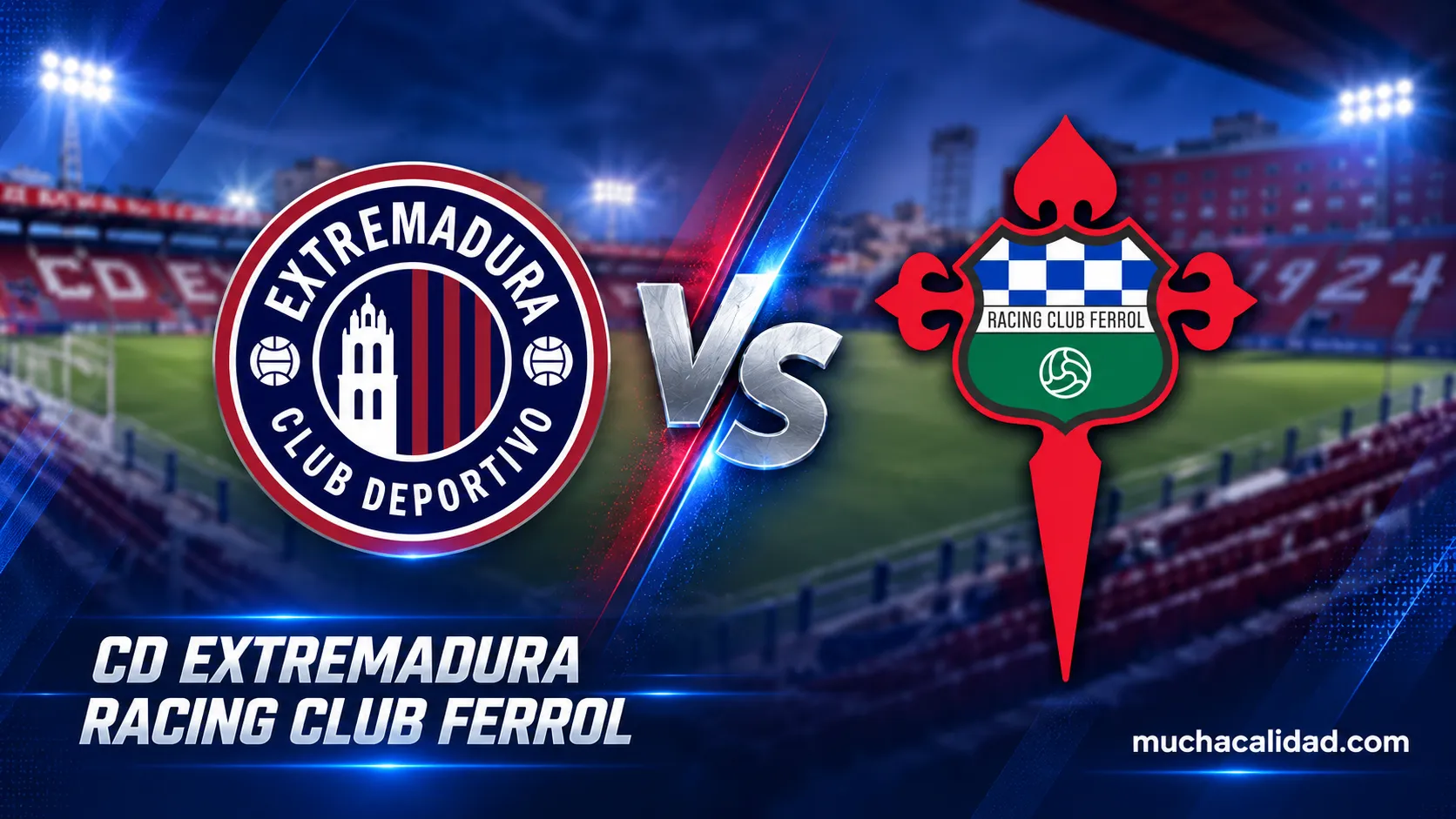 CD Extremadura vs Racing de Ferrol - horario, dónde ver y claves de la segunda jornada