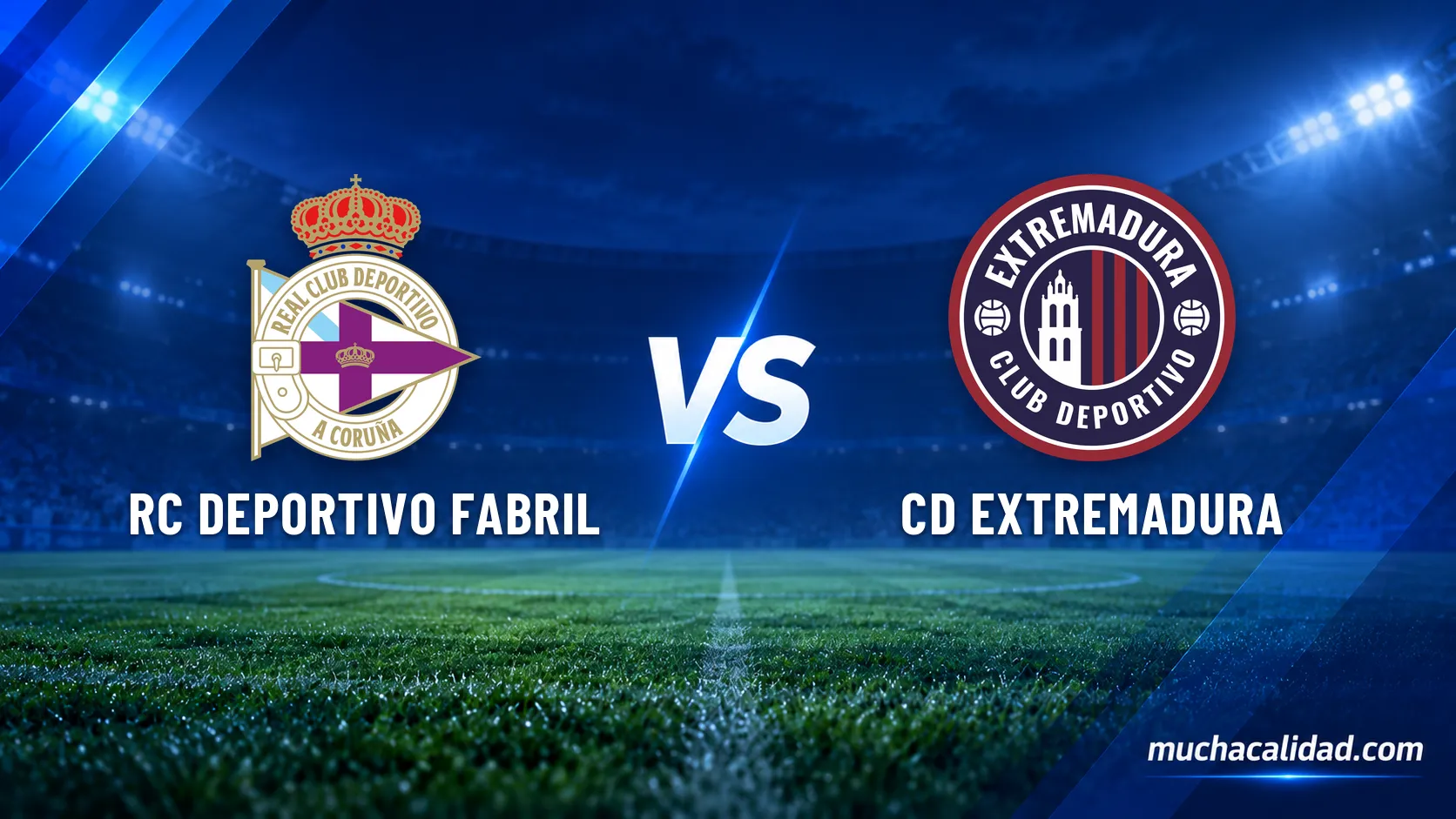 RC Deportivo Fabril vs CD Extremadura: horario, dónde ver y claves del partido de Primera Federación