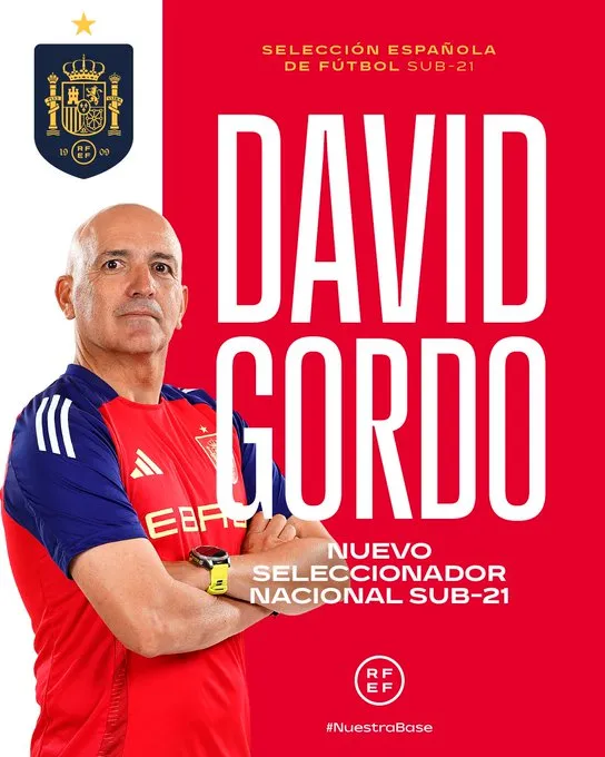 🚨 ¡Confirmado! David Gordo toma el mando de la Sub-21 🇪🇸🔥