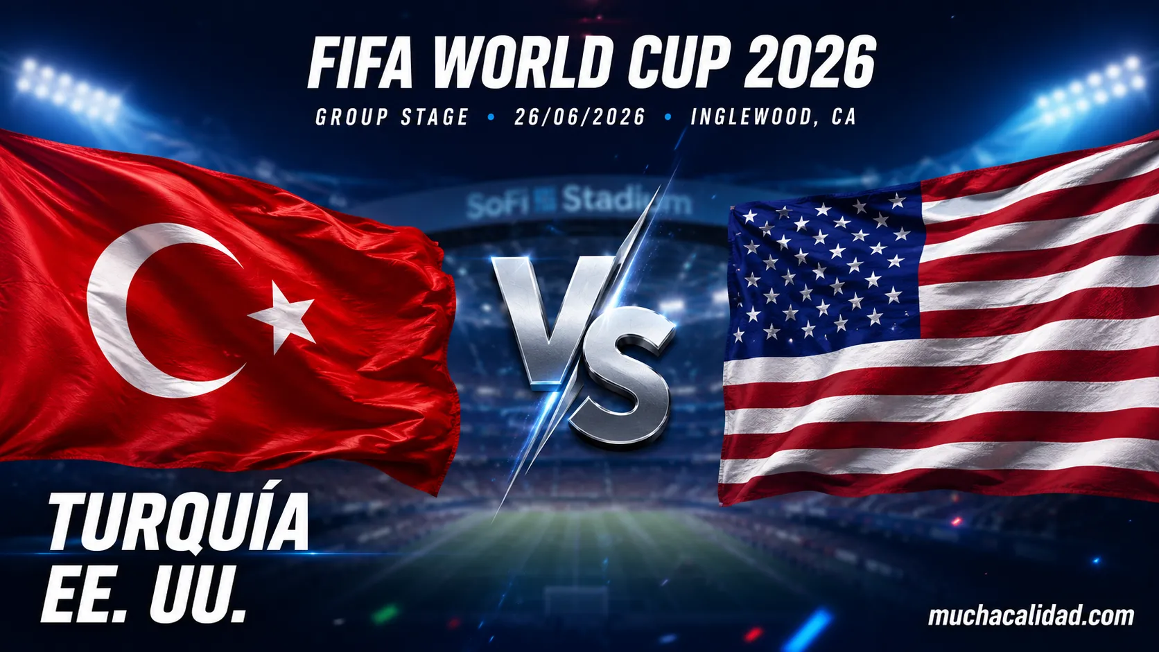 Turquía vs Estados Unidos: alineaciones probables, horario y pronóstico del Mundial 2026