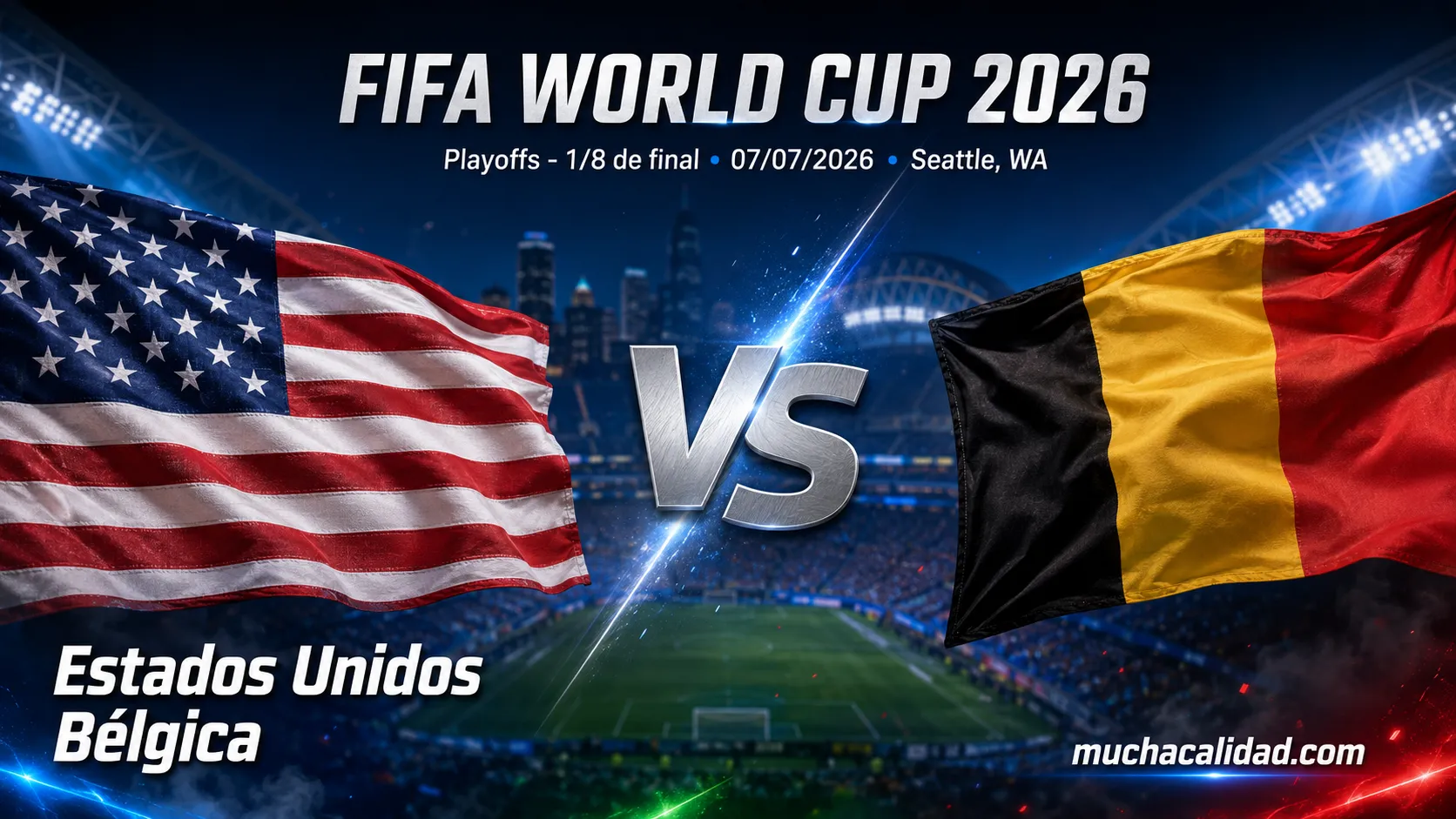 Estados Unidos vs Bélgica: alineaciones probables, horario y pronóstico del Mundial 2026