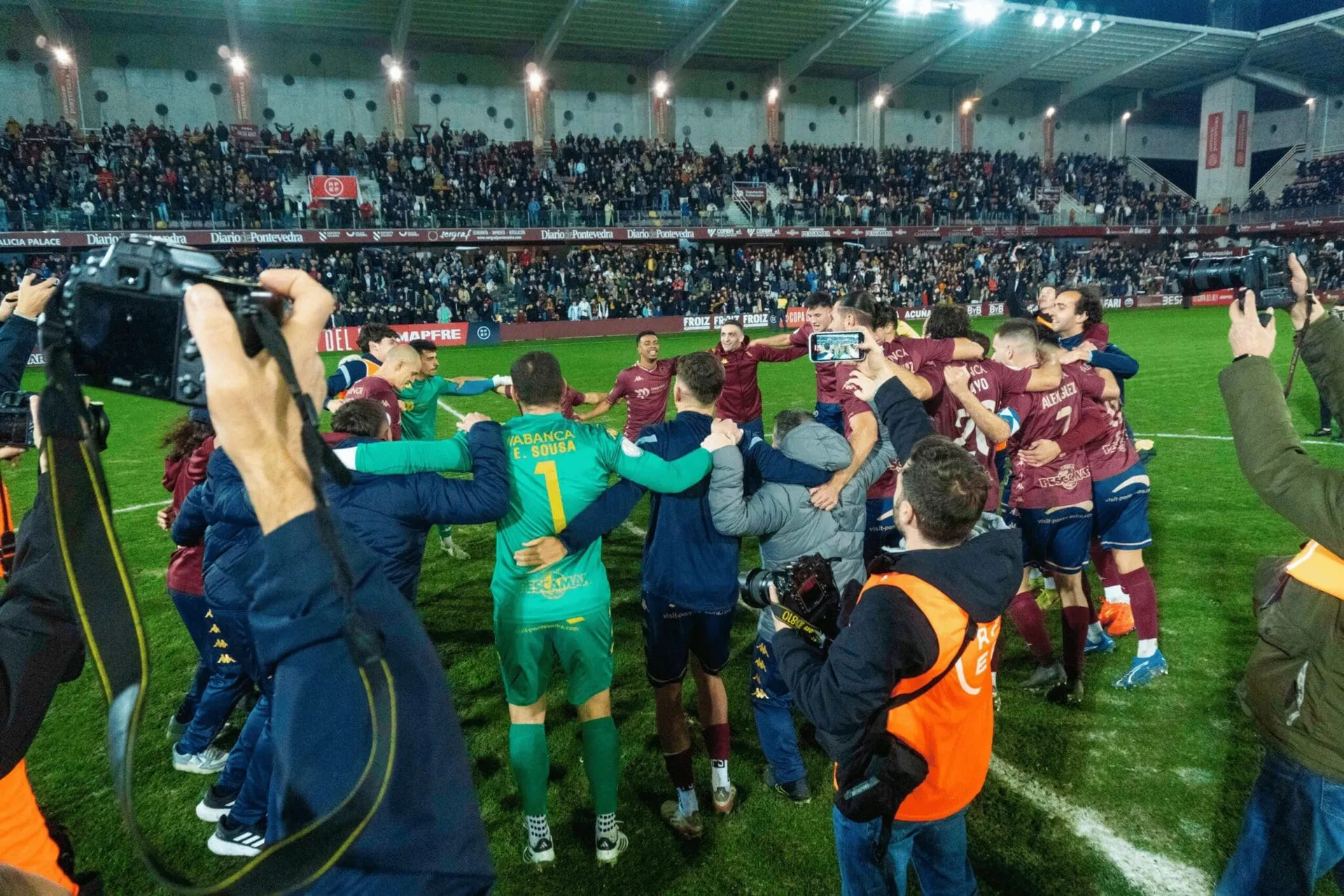Pontevedra asalta el cielo: elimina al Mallorca con un contundente 3-0 en la Copa del Rey