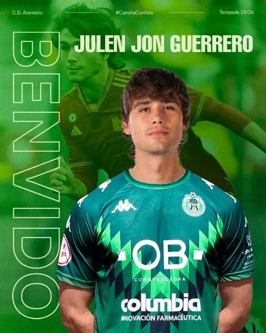 🌟 ¡Fichaje de altura en Galicia! El Arenteiro se queda con el hijo de Julen Guerrero