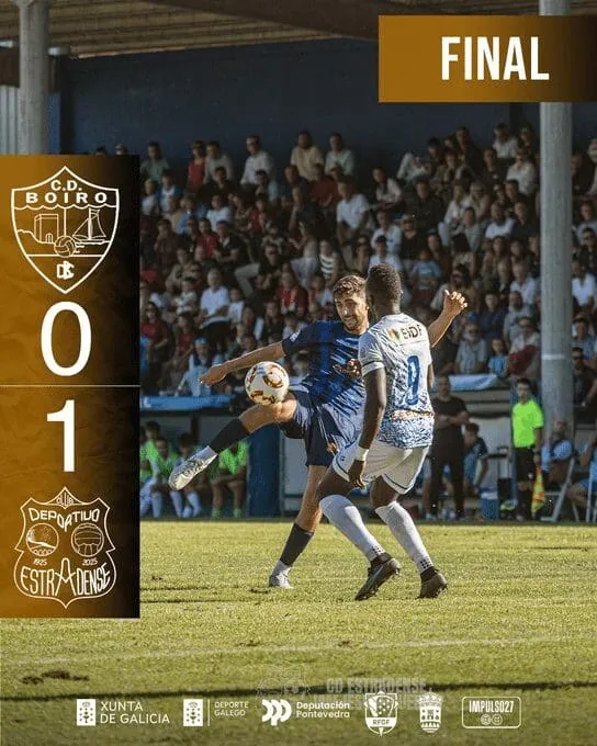 Un error defensivo sentencia al Boiro en su estreno en Tercera RFEF (0-1)