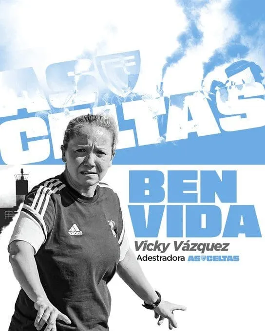Vicky Vázquez toma las riendas de As Celtas: Una pionera del fútbol femenino gallego en el banquillo
