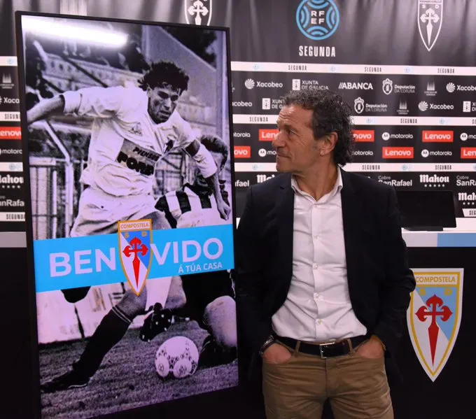 Luisito, nuevo entrenador del Compostela: "Cumplo un sueño que creí que se me escapaba"