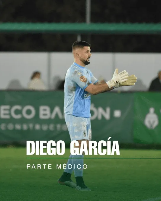 Diego García, portero estrella del Arenteiro, fuera de juego tres semanas por lesión