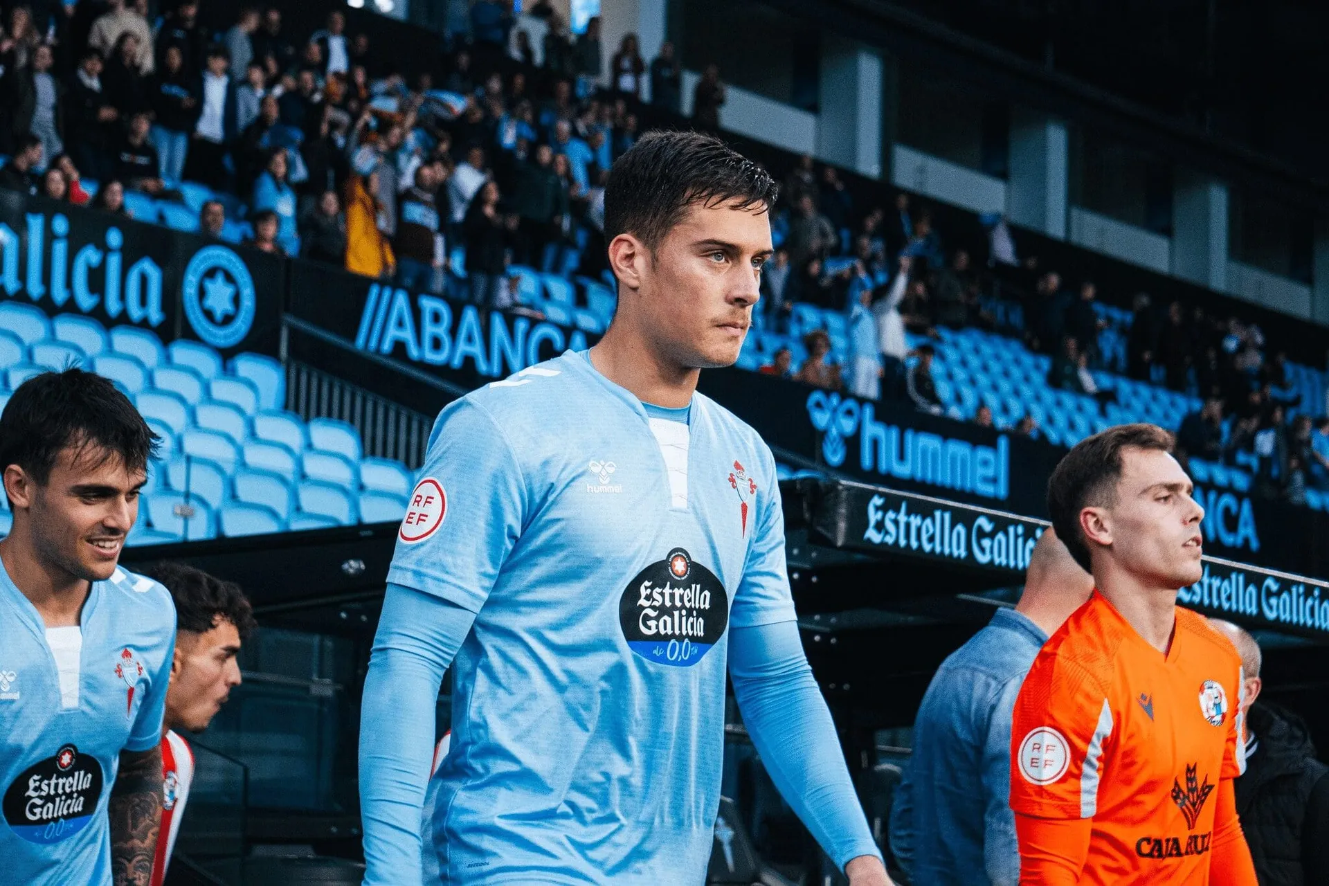El canterano Manu Fernández, el nuevo diamante de Ferrolterra que el Celta quiere blindar. Español y Valladolid pujan por el de Narón