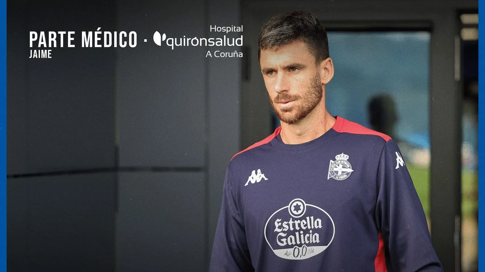 Jaime Sánchez se suma a la lista de bajas del Deportivo