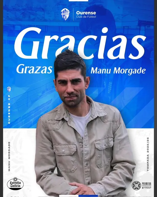 🚨Manu Morgade dice adiós al Ourense CF y el club se queda sin dirección deportiva 😱⚽