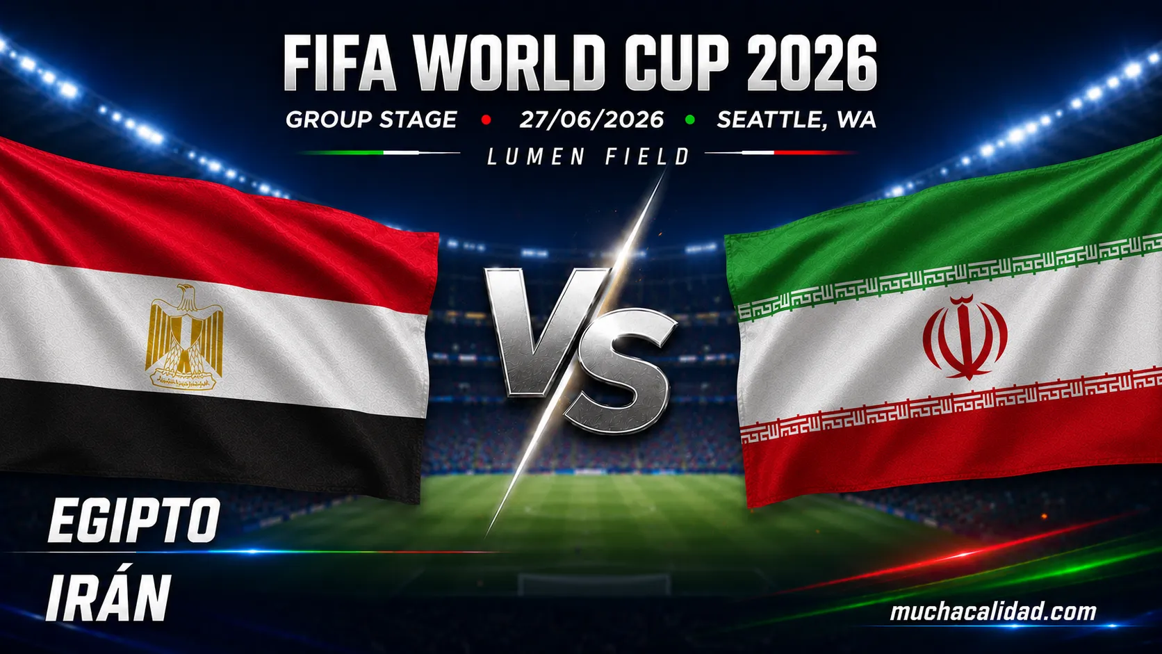 Egipto vs Irán: alineaciones probables, horario y pronóstico del Mundial 2026