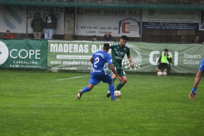 Duro traspié para el Arenteiro en Urritxe: El Amorebieta frena la racha de los orensanos (3-0)