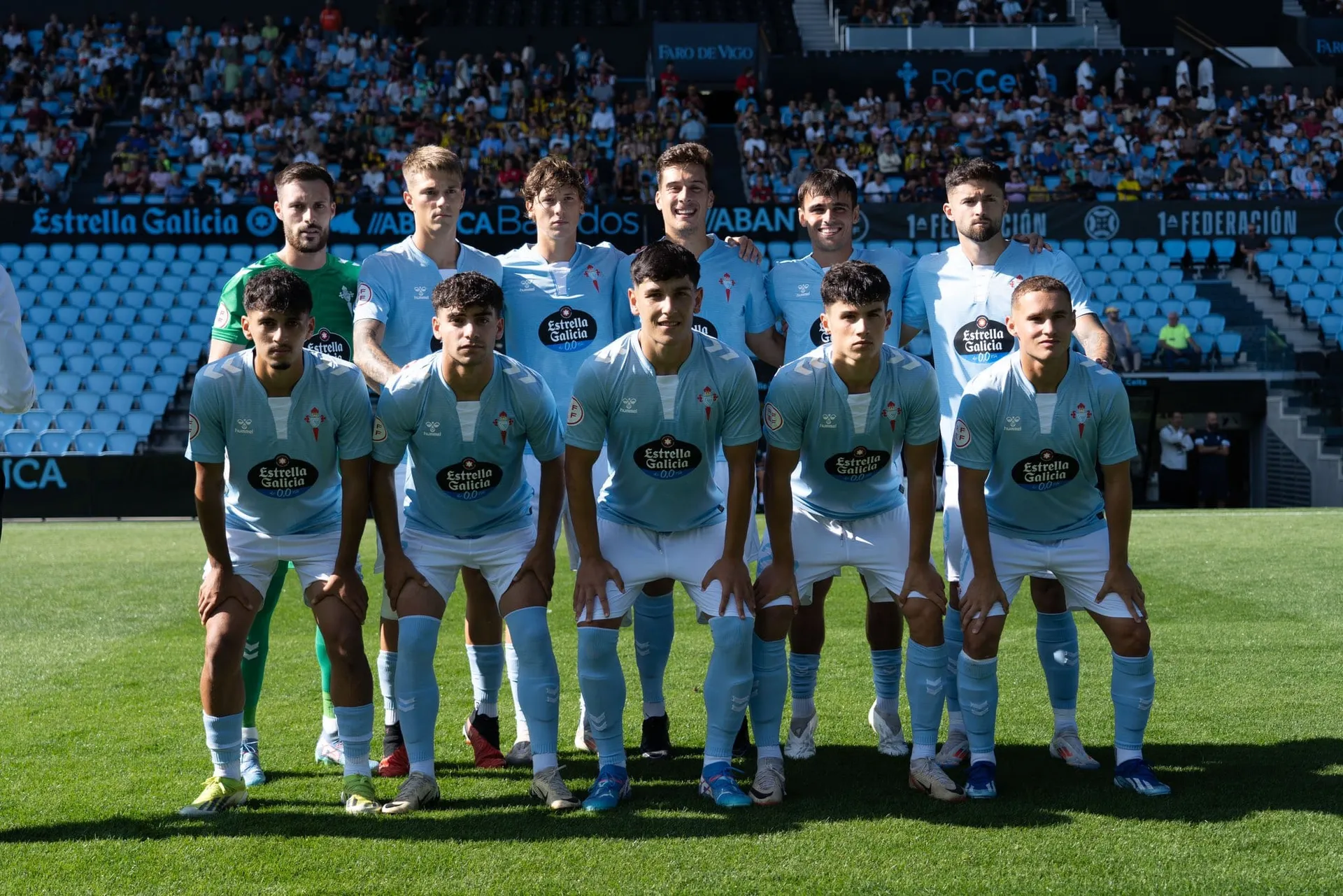 Empate del Celta Fortuna en su estreno