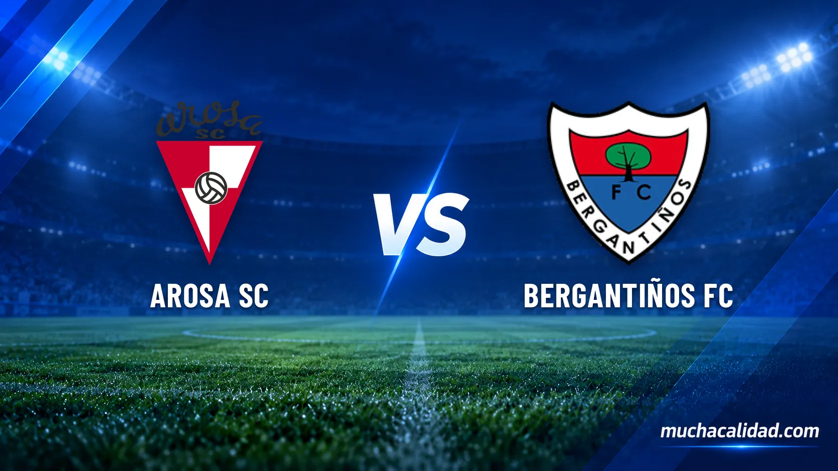 Arosa SC vs Bergantiños FC: horario, dónde ver y claves del partido de Segunda Federación