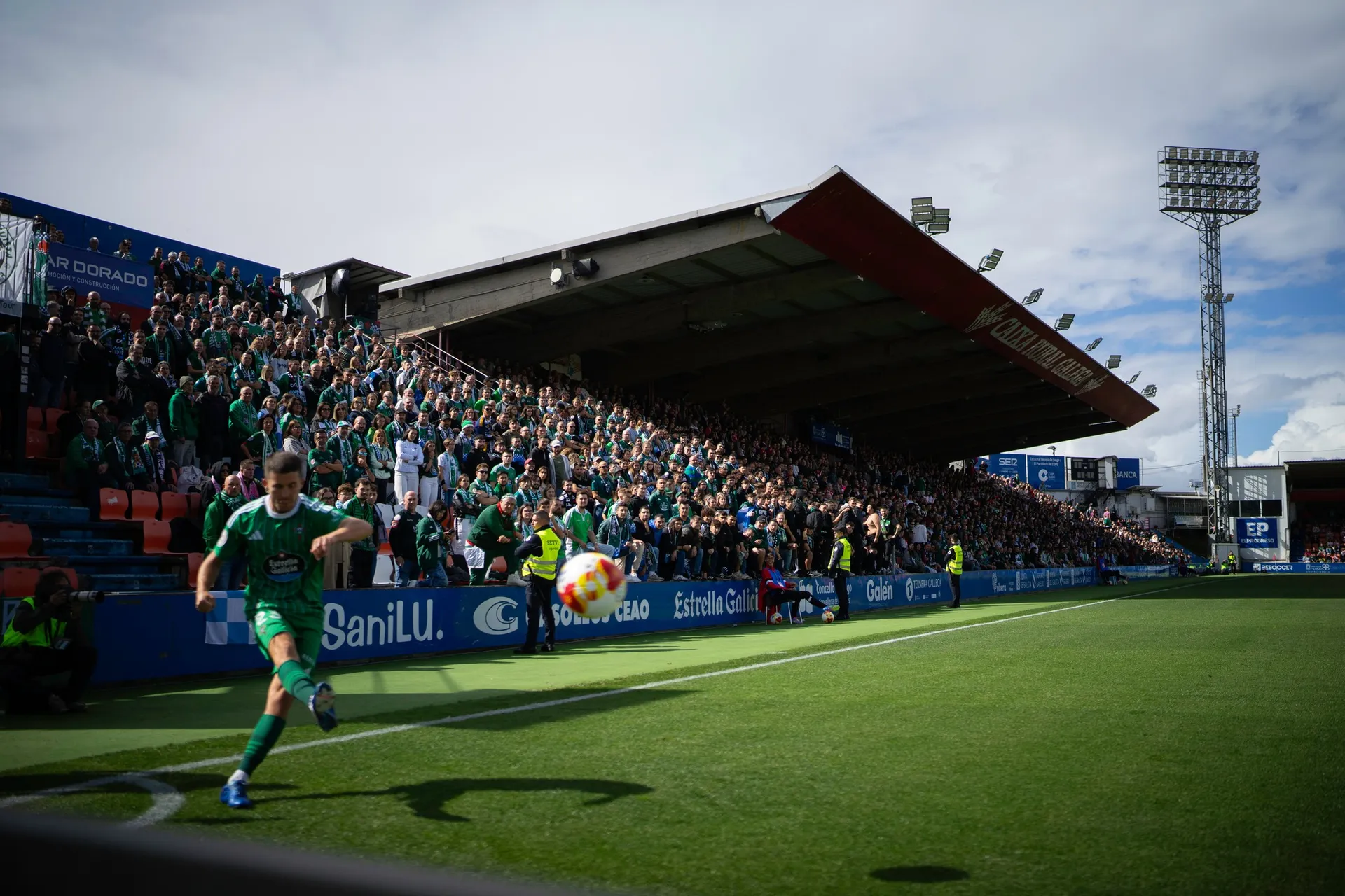 GALERÍA | Las imágenes del derbi CD Lugo - Racing C. Ferrol