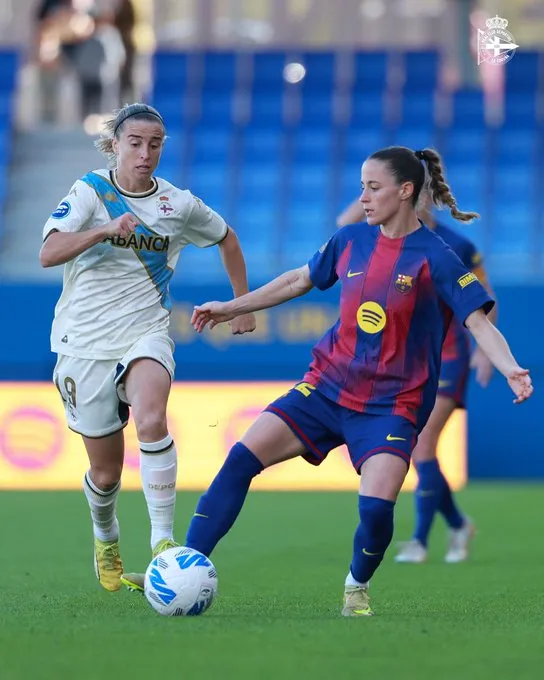 El Dépor Abanca sufre el mayor castigo de la temporada ante un Barça intratable (8-0) 💔