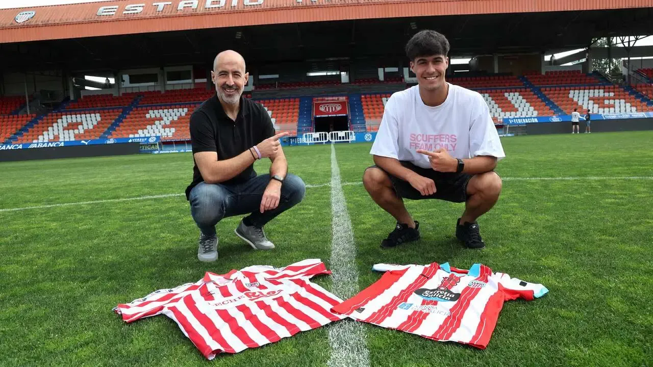 Manu Buide, hijo de un excapitán del Lugo, se hace fijo en el Ourense CF