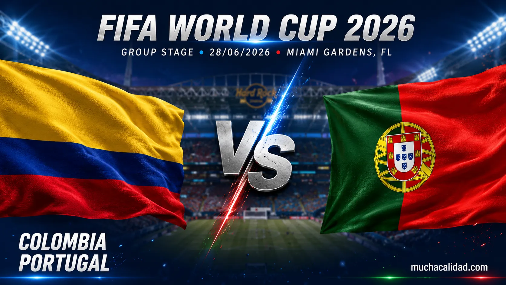 Colombia vs Portugal: alineaciones probables, horario y pronóstico del Mundial 2026