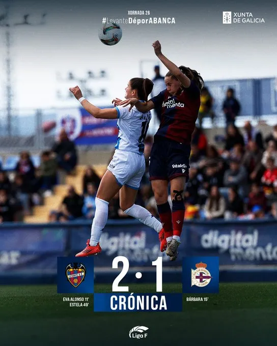 Polémica y derrota: El Dépor Abanca cae ante el Levante y se complica la permanencia (2-1)