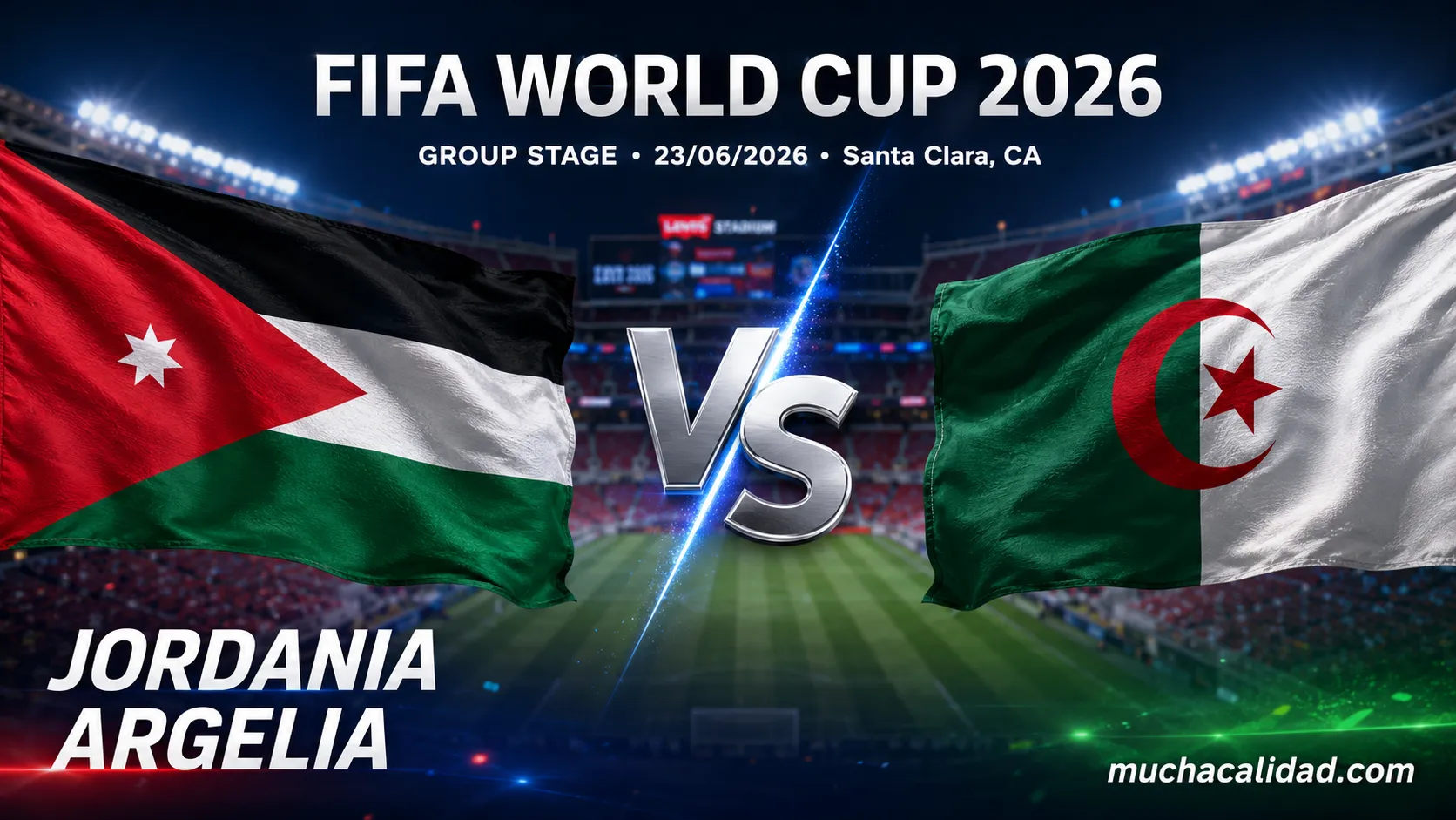Jordania vs Argelia: previa completa del Mundial 2026