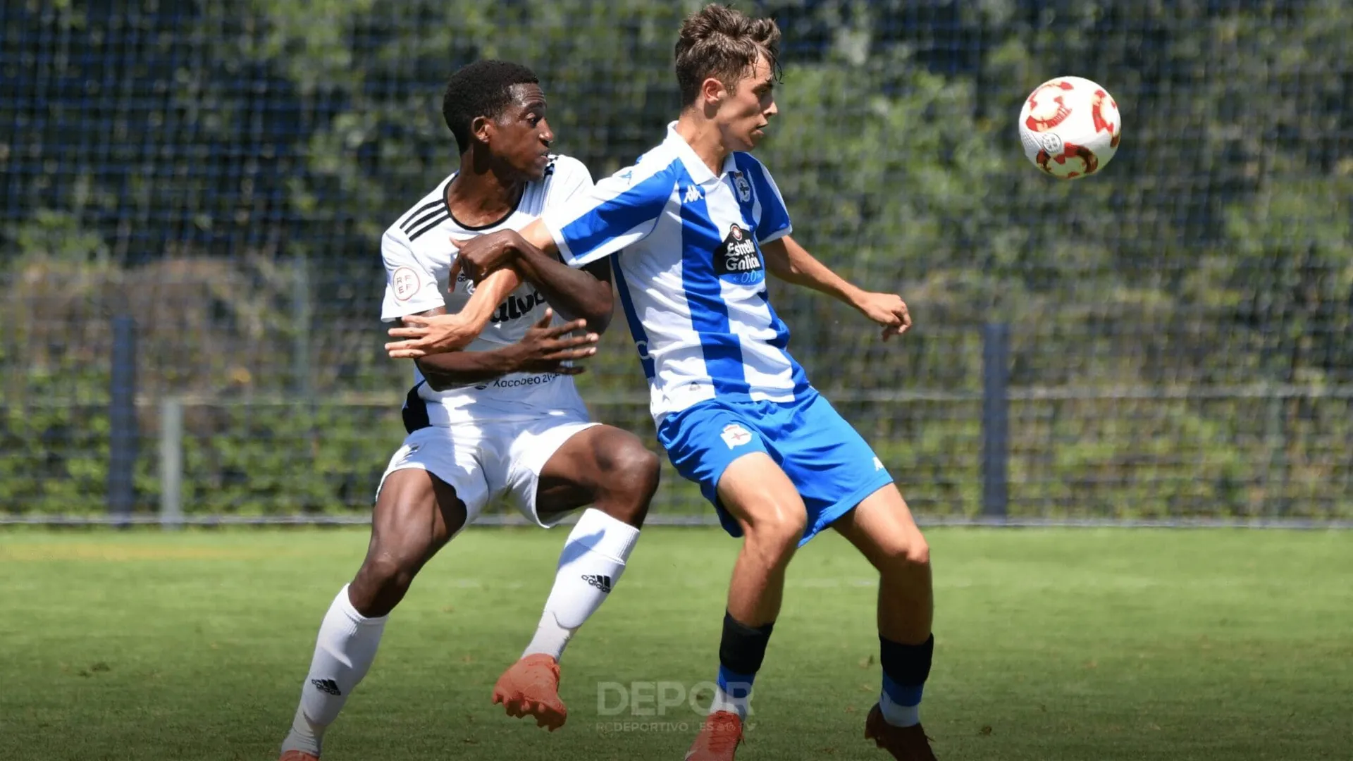 Un gol de Luisao marca la diferencia entre Fabril y Bergantiños en Abegondo