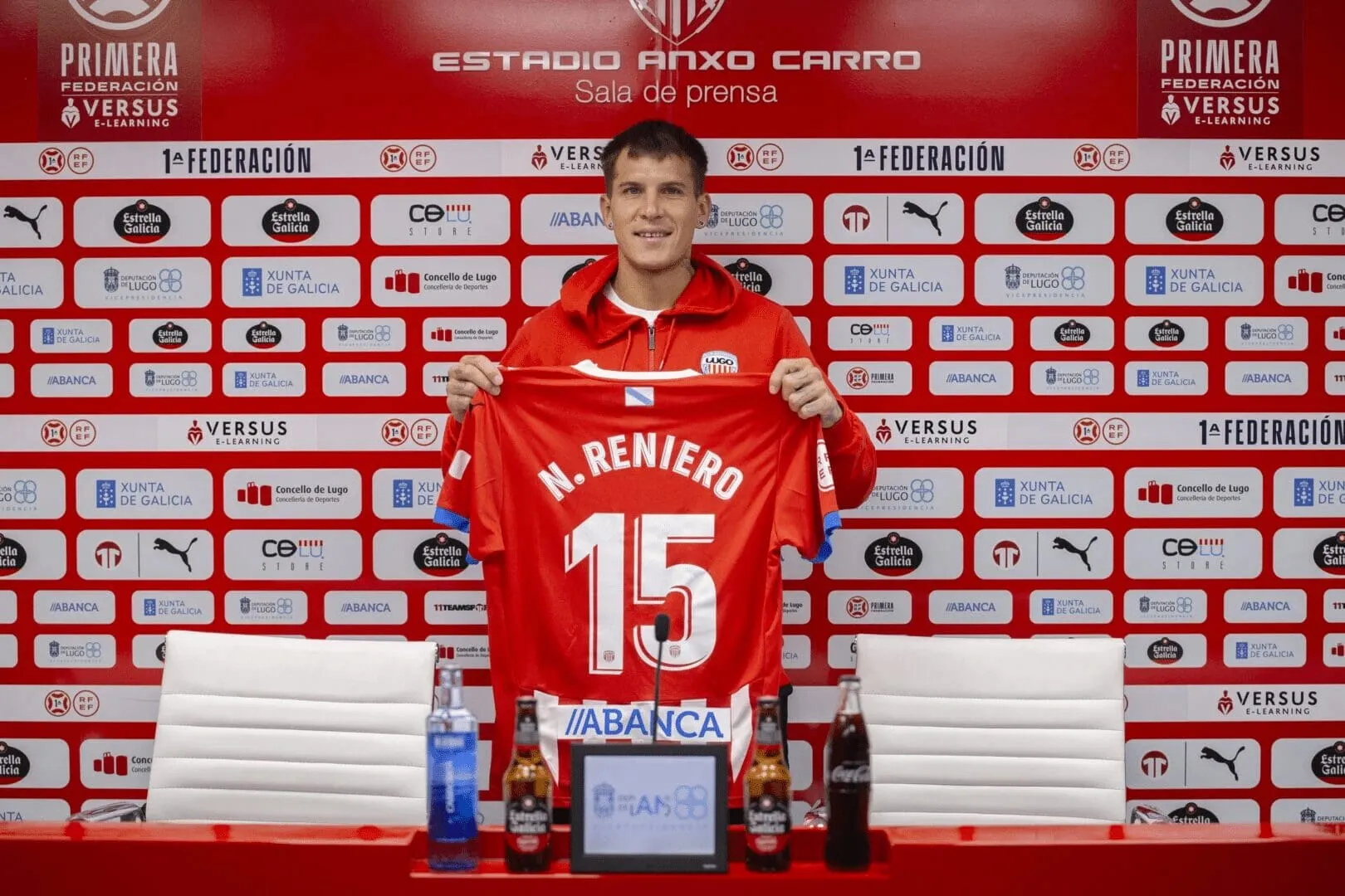 Nico Reniero, nuevo rostro del ataque lucense: experiencia y goles para el CD Lugo