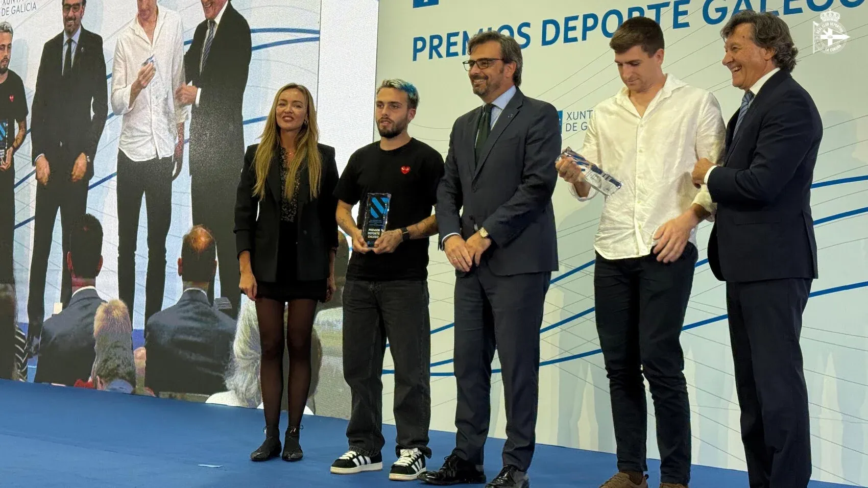 🌟 David Mella deslumbra en Galicia: la perla del Dépor elegido mejor talento de 2024