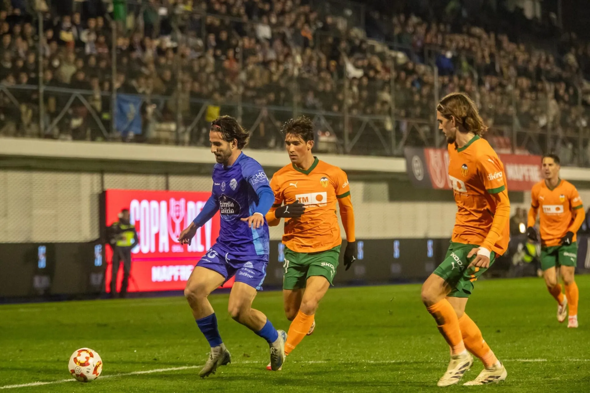 GALERÍA | Las imágenes del Ourense CF - Valencia CF de Copa del Rey