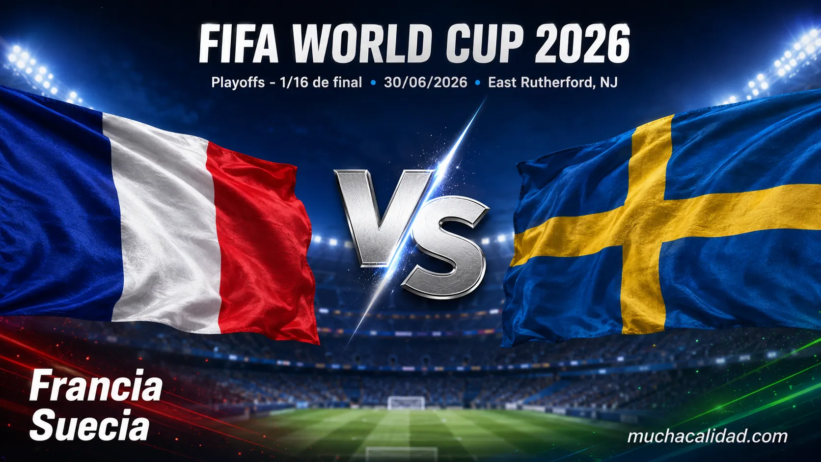 Francia vs Suecia: alineaciones probables, horario y pronóstico del Mundial 2026