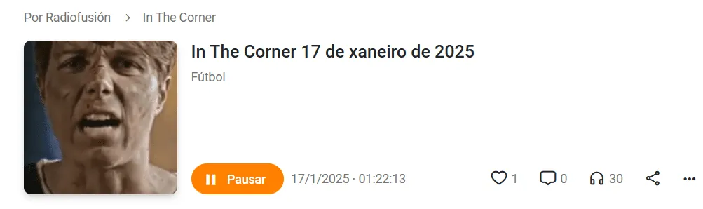 IN THE CORNER | Miriam Ríos, ex del Deportivo, y Alba capitana del Victoria de Santiago, pasaron por el programa del fútbol femenino gallego