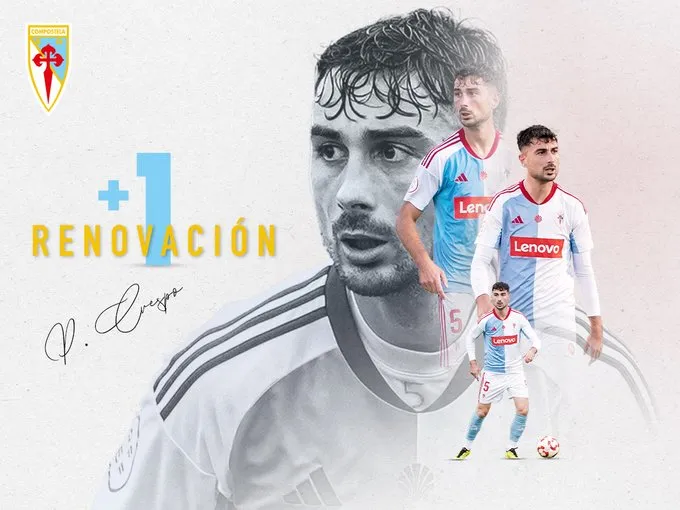 🚨 ¡Pablo Crespo SE QUEDA! El muro del Compos renueva y sueña con el ascenso 🚀⚽