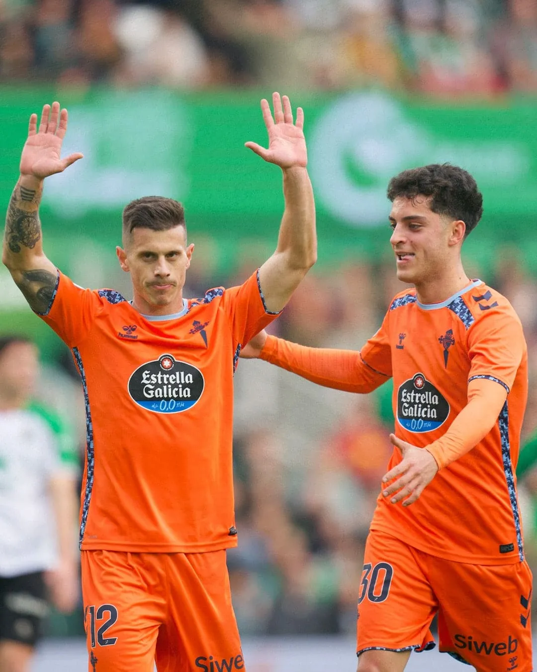 El Celta sufre, remonta y estará en Octavos
