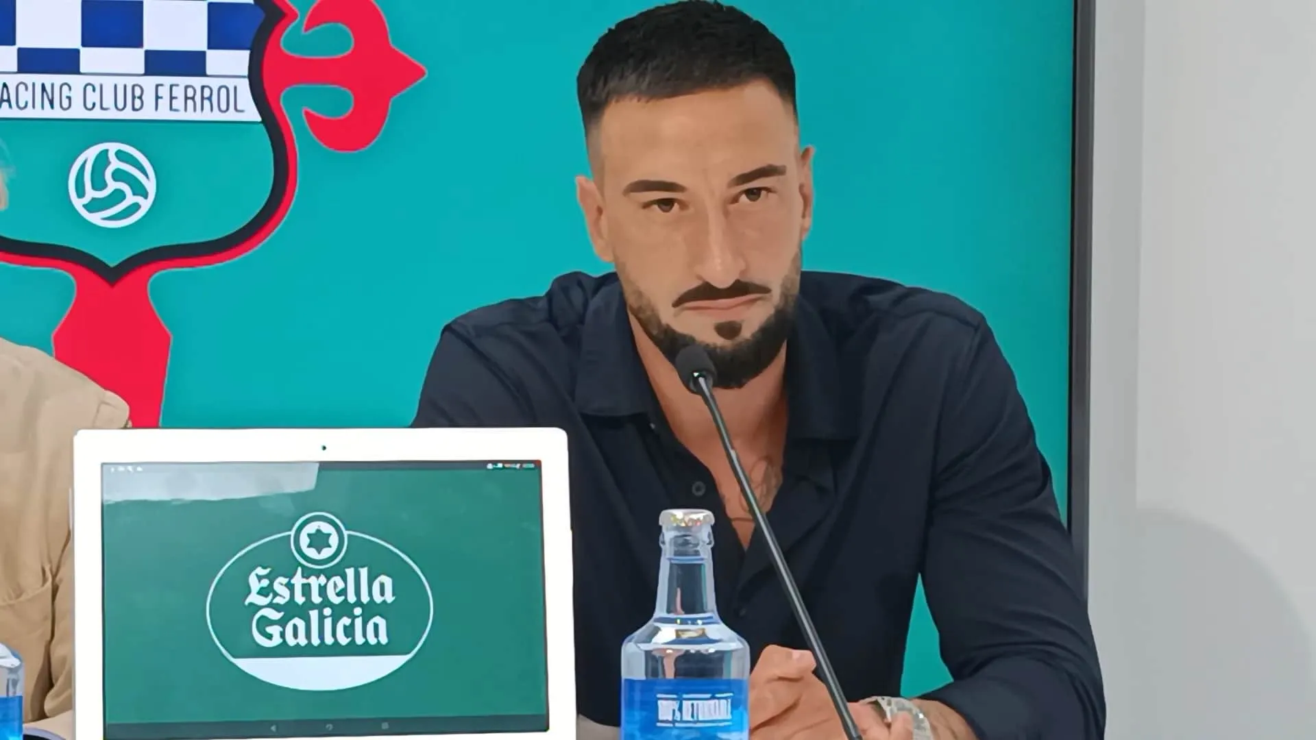 El Racing presenta a Erick Cabaco: "En Segunda hay grandes equipos, pero también estamos nosotros"