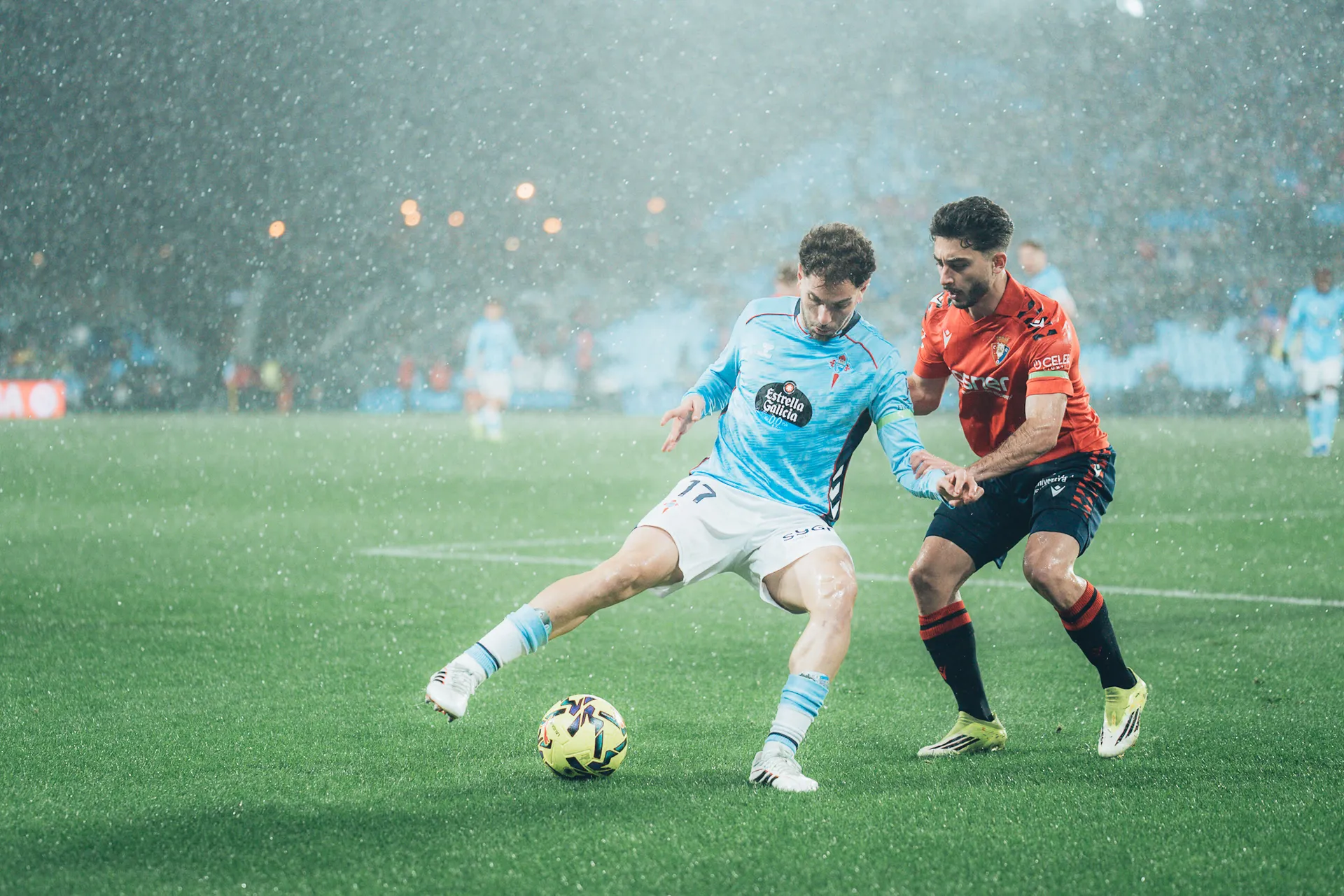 Aspas enciende Balaídos, una roja lo cambia todo y Osasuna remonta al Celta (1-2)