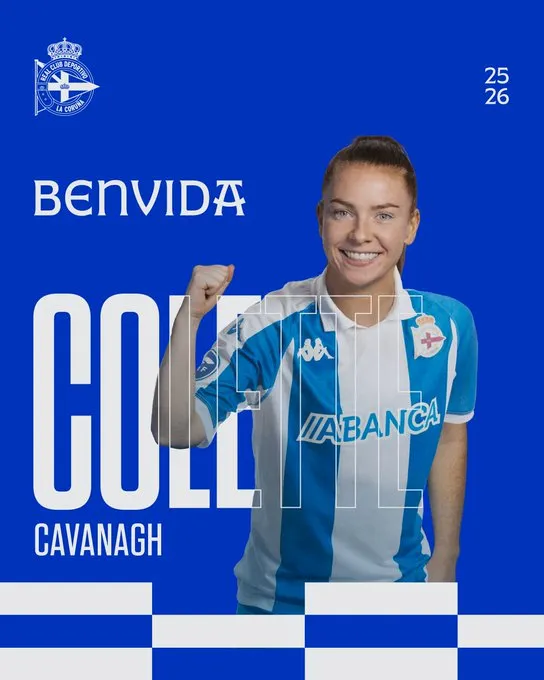 💙¡Colette ya es blanquiazul! Fichaje internacional para el Dépor ABANCA ⚔️
