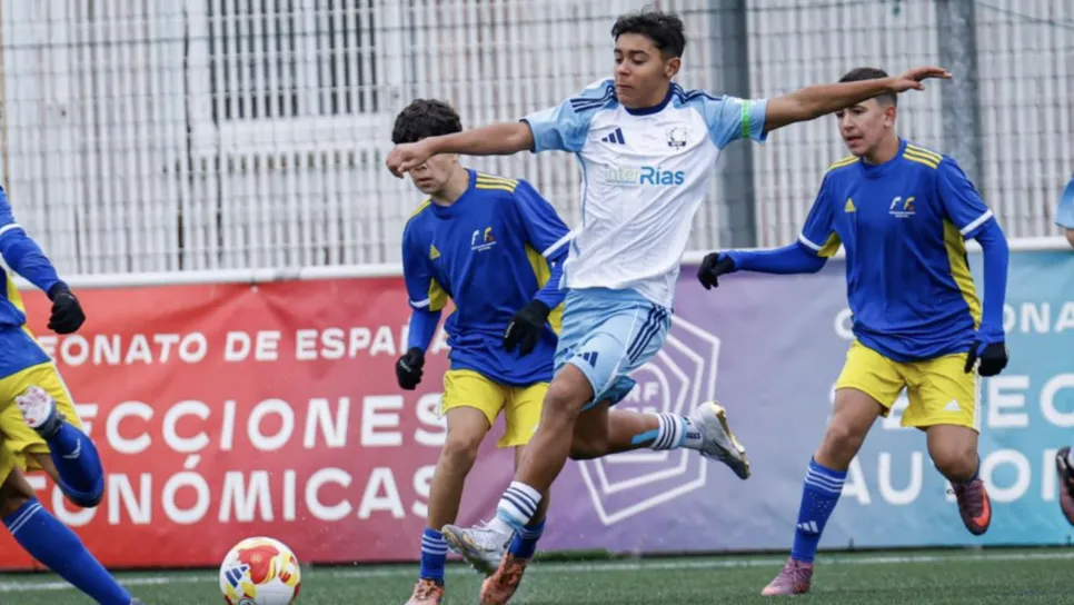 La cantera gallega aprieta fuerte: el nombre propio que lleva a Galicia a la sub-14 de España