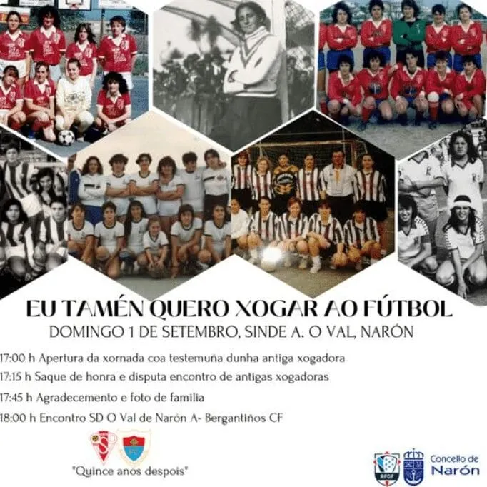 La SD O Val femenino celebra su 15 cumpleaños con un evento-homenaje a las protagonistas del nacimiento y continuidad del fútbol femenino.