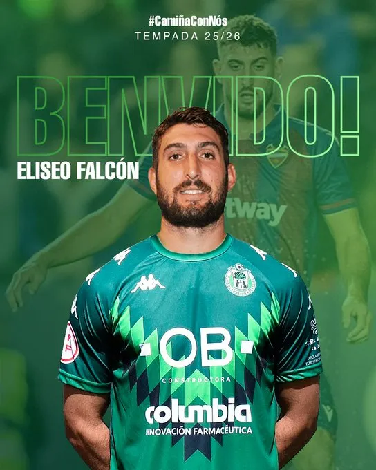 💥 ¡El Arenteiro ficha jerarquía pura! Eliseo Falcón llega para blindar la defensa 💚🛡️