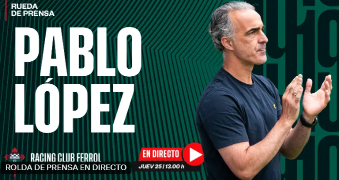 Pablo López: “A Malata debe ser la clave del Racing”