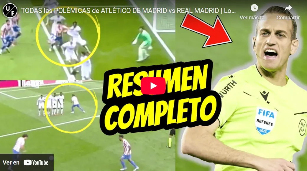 🔥 “Escándalo arbitral en el derbi”: el Atlético arrasa y el Madrid estalla por las decisiones de Alberola Rojas ⚡