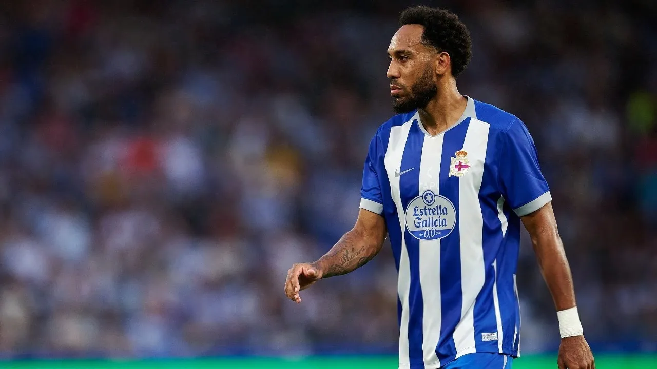 Aubameyang, 3.011 días después: el 7 estrena Riazor en Primera