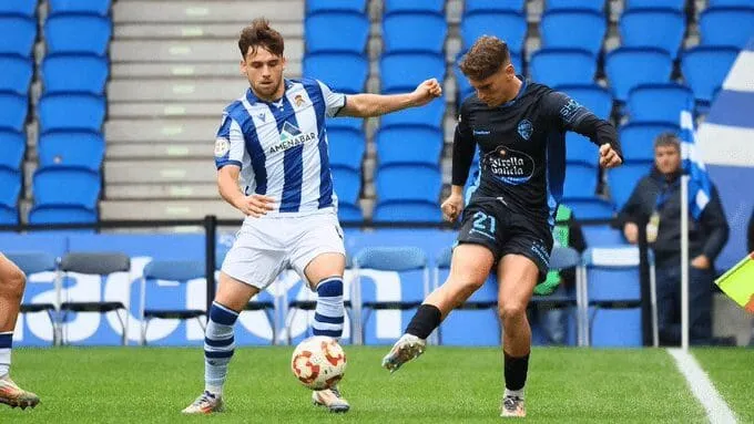 El Ourense CF sucumbe ante la Real Sociedad B en un final de infarto que castiga sus errores (VIDEO)