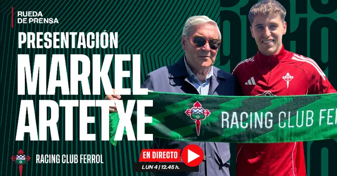 Anticipación, jerarquía y temple: Markel Artetxe, el central que buscaba el Racing