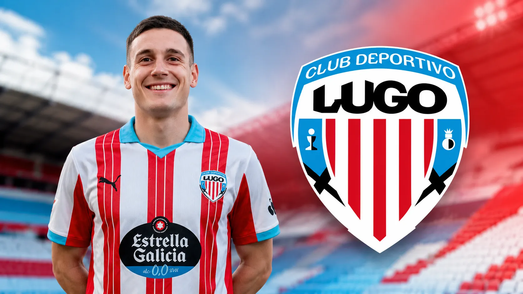 Mario Nájera cambia el RC Deportivo por el CD Lugo para dejar atrás el filial