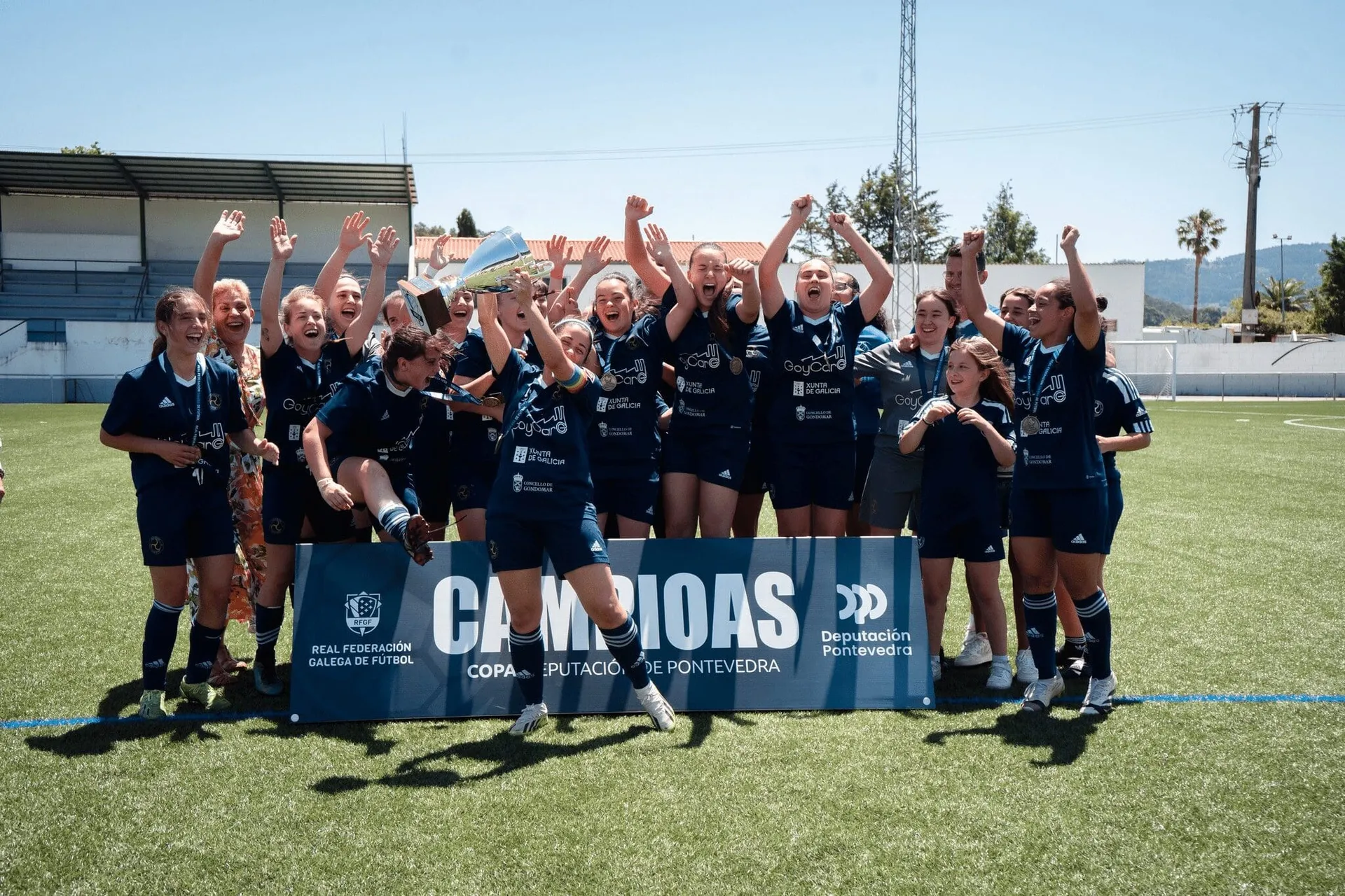 GALERÍA | Las imágenes de la final de la Copa Diputación de Pontevedra